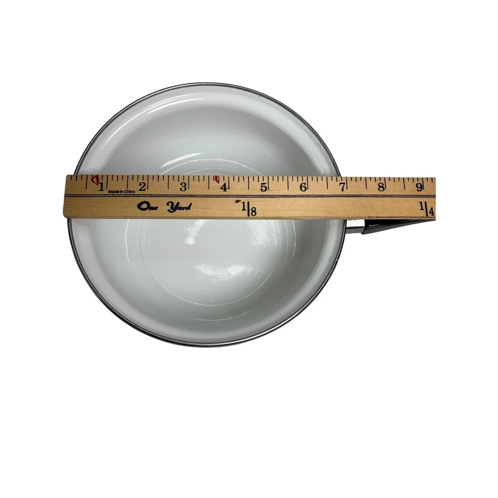 Vintage Enamel Saucepan 